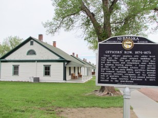 Officer's Row, oldest original buildings of Fort Robinson