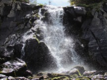 Nearby waterfall