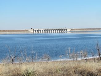 John Martin Dam, along the Arkansas River