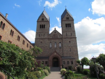 Abbey St. Hildegard with church