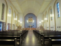 Interior of the church